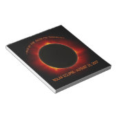Solar-Eclipse Notizblock (angewinkelt)