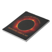 Solar-Eclipse Notizblock (Rotiert)