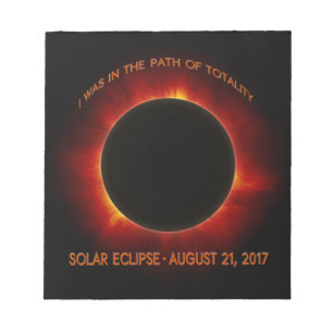 Solar-Eclipse Notizblock