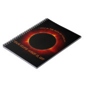 Solar-Eclipse Notizblock (Linke Seite)