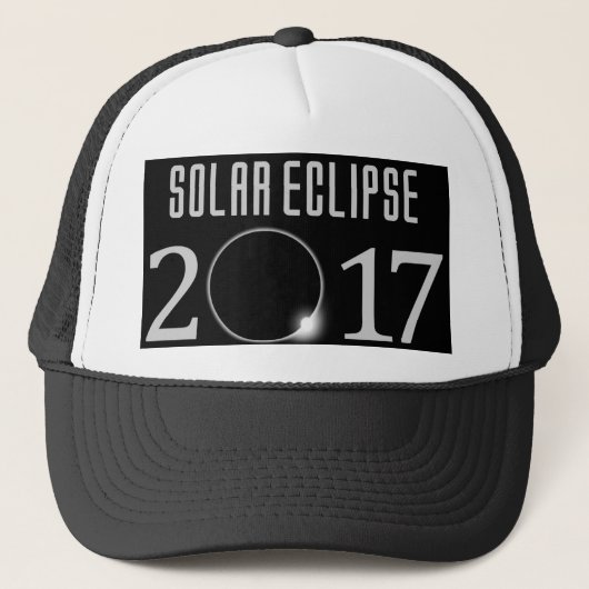 Solar-Eclipse-Obergrenze 2017 Truckerkappe (Vorderseite)