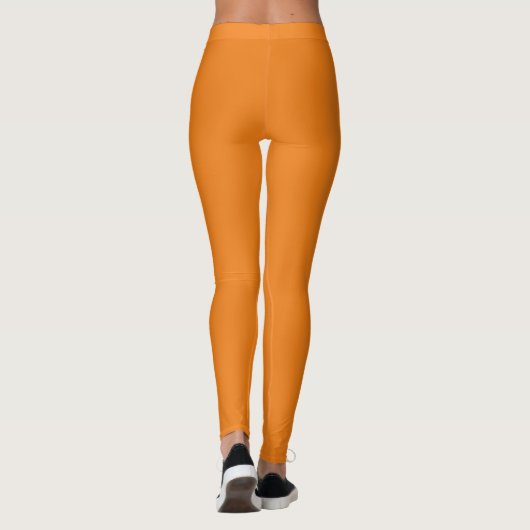 Solar Eclipse Orange Leggings (Rückseite)