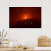 Solar Eclipse over Somerset, 2015 Poster (Küche)