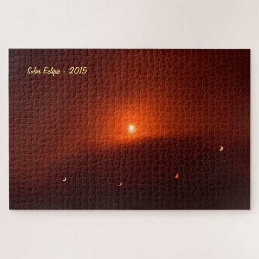Solar Eclipse over Somerset, 2015. Puzzle (Horizontal)