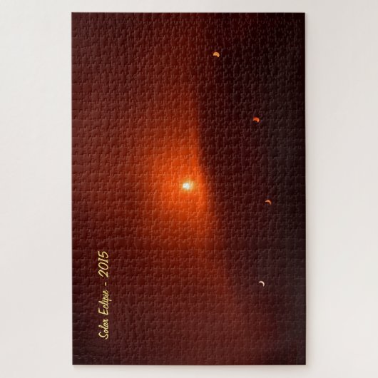 Solar Eclipse over Somerset, 2015. Puzzle (Vertikal)
