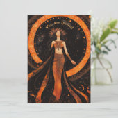 Solar Eclipse Party vollständig anpassbar anzeigen Einladung (Stehend Vorderseite)