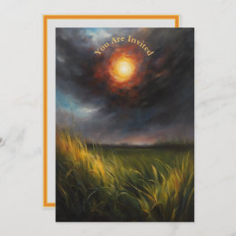 Solar Eclipse Party vollständig anpassbar anzeigen Einladung