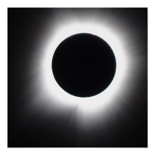 Solar-Eclipse Poster (Vorderseite)