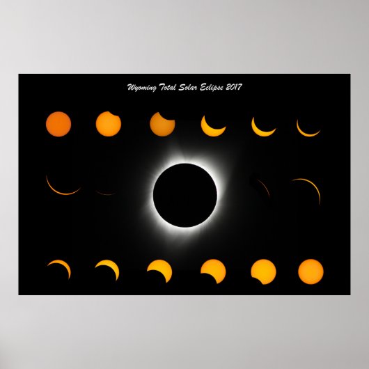 Solar-Eclipse-Poster 2017 insgesamt Poster (Vorne)