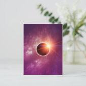 Solar-Eclipse Postkarte (Stehend Vorderseite)