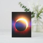 Solar-Eclipse Postkarte (Stehend Vorderseite)