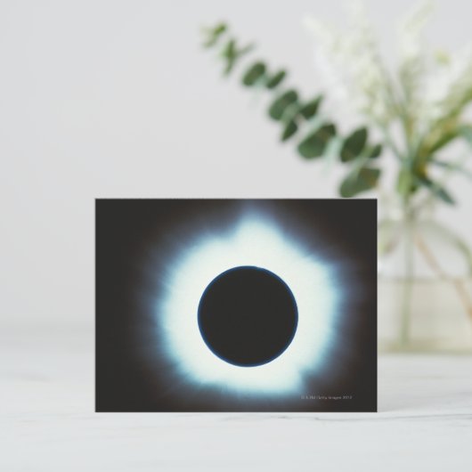Solar-Eclipse Postkarte (Stehend Vorderseite)