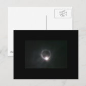 Solar-Eclipse Postkarte (Vorne/Hinten)