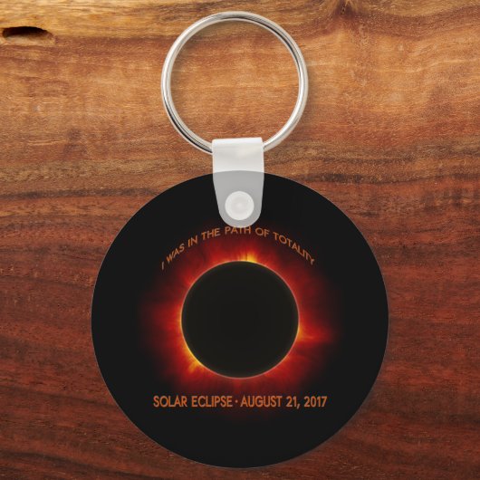 Solar-Eclipse Schlüsselanhänger (Vorderseite)