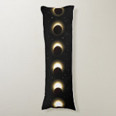 Solar-Eclipse Seitenschläferkissen (Vorderseite Vertikal)