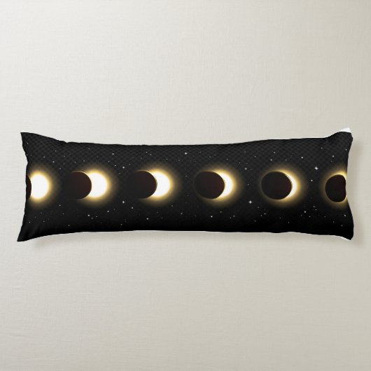 Solar-Eclipse Seitenschläferkissen (Vorderseite)