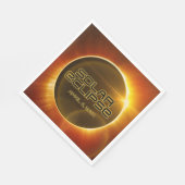 Solar-Eclipse Serviette (Ecke)