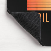 Solar Eclipse Shirt 8. April 2024 Totality Solar E Mousepad (Ecke)