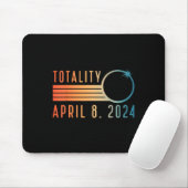 Solar Eclipse Shirt 8. April 2024 Totality Solar E Mousepad (Mit Mouse)