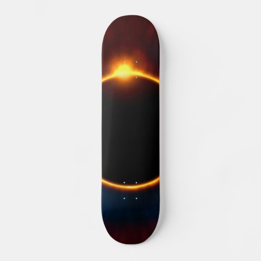 Solar-Eclipse Skateboard (Vorderseite)