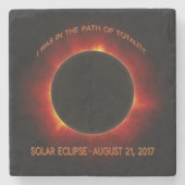 Solar-Eclipse Steinuntersetzer (Vorderseite)