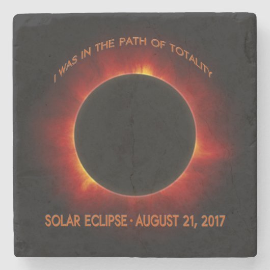 Solar-Eclipse Steinuntersetzer (Vorderseite)