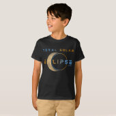 SOLAR ECLIPSE-SYSTEM INSGESAMT 8. APRIL 2024 T-Shirt (Vorne ganz)