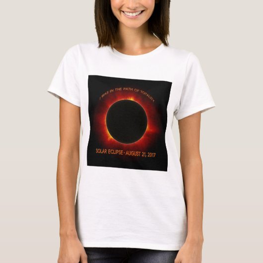 Solar-Eclipse T-Shirt (Vorderseite)