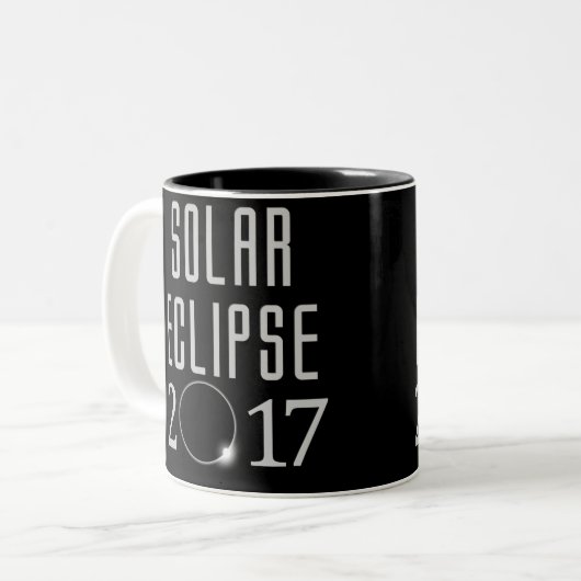 Solar Eclipse Tasse 2017 (Vorderseite Links)