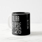 Solar Eclipse Tasse 2026 (Vorderseite Links)