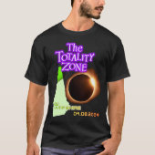 Solar Eclipse Totality Zone NH 2024 T - Shirt (Vorderseite)