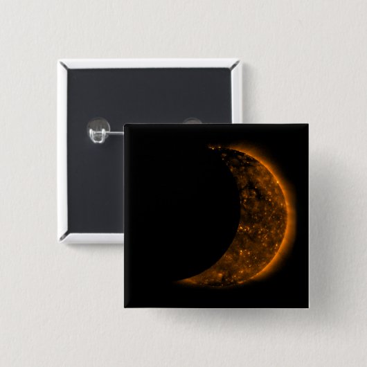 Solar Eclipse Transit Button (Vorne & Hinten)