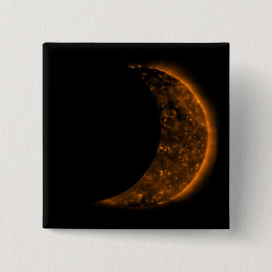 Solar Eclipse Transit Button (Vorderseite)