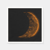 Solar Eclipse Transit Serviette (Vorderseite)