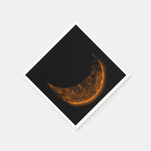 Solar Eclipse Transit Serviette (Ecke)