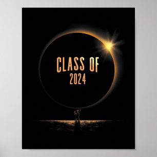 Solar Eclipse Uni Dabbing Abschluss Cl von 202 Poster