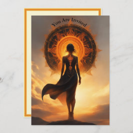 Solar Eclipse View Party vollständig individuell g Einladung