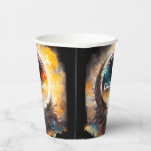 Solar Eclipse Viewing Party Pappbecher (Rechts)