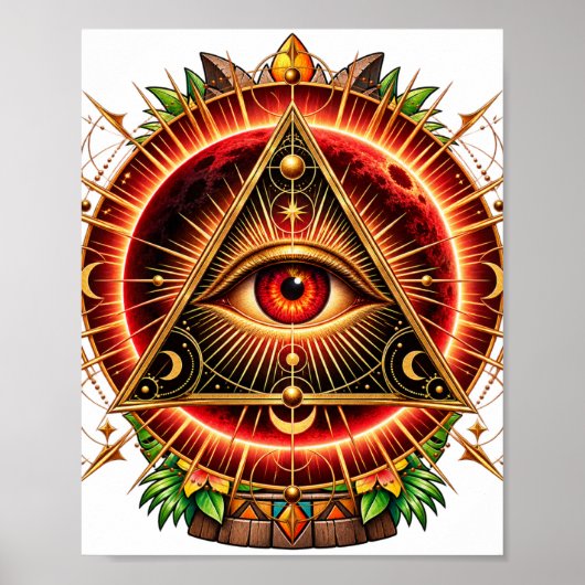 Solar Ember Eye Poster (Vorne)