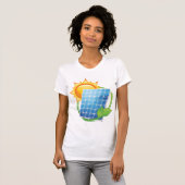 Solar Energy Power T - Shirt (Vorne ganz)
