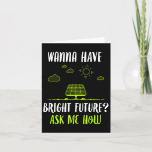 Solar Energy Solar Panels Helle Zukunft Funny Sola Karte
