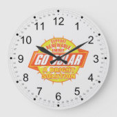 Solar Energy Solution Große Wanduhr (Vorderseite)