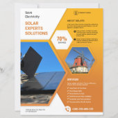 Solar Expert Flyer Vorlage (Vorderseite)