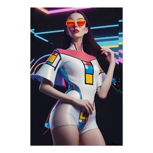 Solar Flair - Ken Gage Art Poster (Vorderseite)