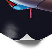 Solar Flair - Ken Gage Art Poster (Ecke)