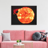 Solar Flare - Foto aus Skylab Leinwanddruck (Insitu (Wohnzimmer))