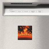 Solar Flare Fraktal Magnet (In Situ (Geschirrspüler))