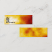 Solar Flare II Mini Visitenkarte (Vorne/Hinten)