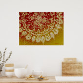 Solar Flare II Poster (Küche)