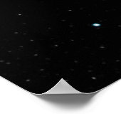 Solar Flare von Star EV Lacertae EV Lac Poster (Ecke)